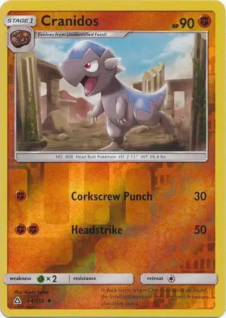 Ultra Prism Cranidos #64/156 reverse holo